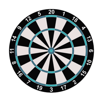 Background image dartboard HariMedia